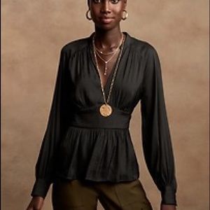 Banana Republic Peplum Top